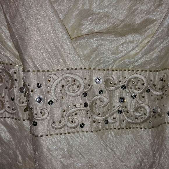 Beautiful Ivory Dress Size 20W New With Tags - Picture 3 of 5